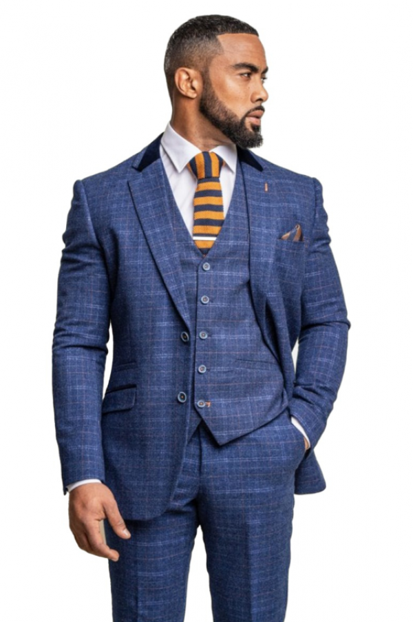 Jas Slim Fit dengan Potongan Elegan pada Lengan